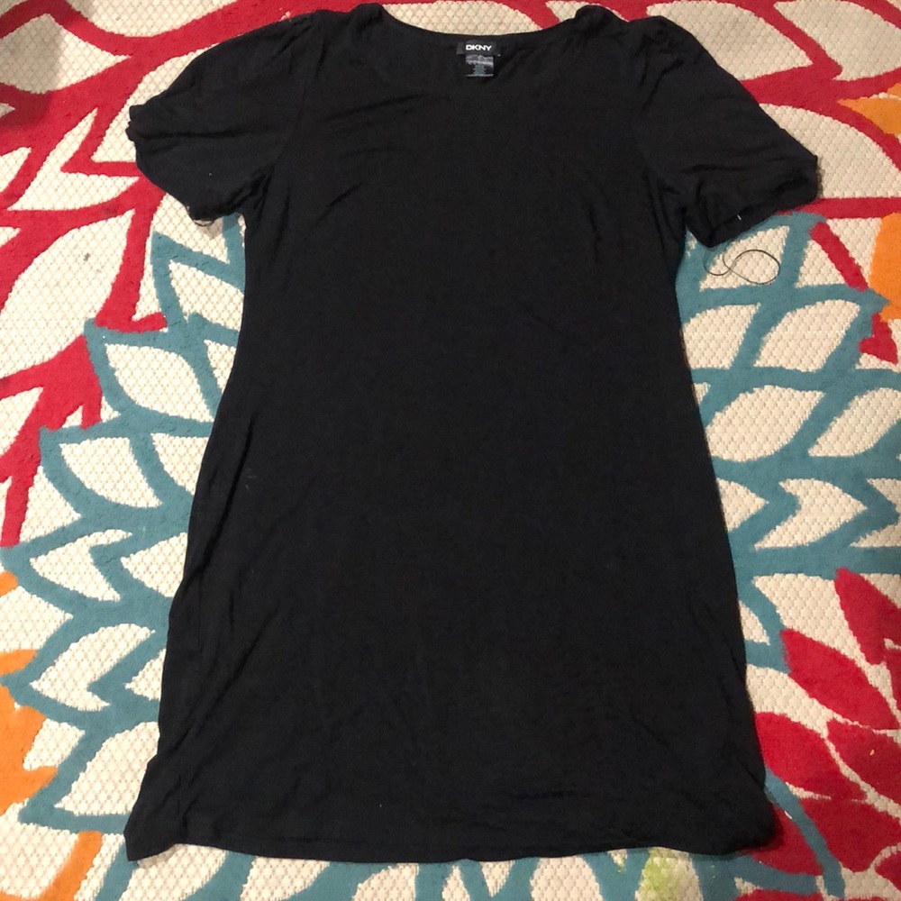 Dkny sleeve knot dress
